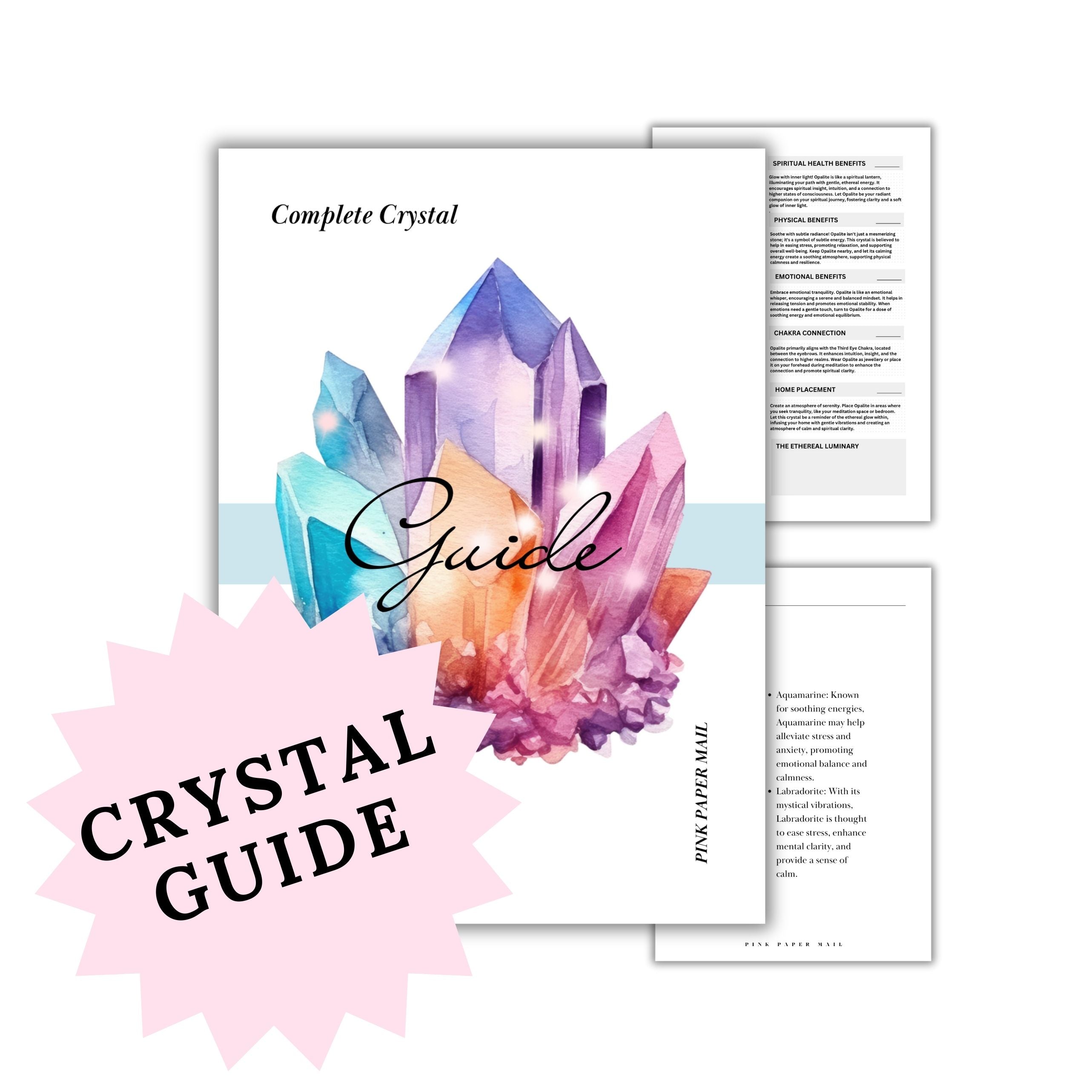 Complete Crystal Guide Digital Download