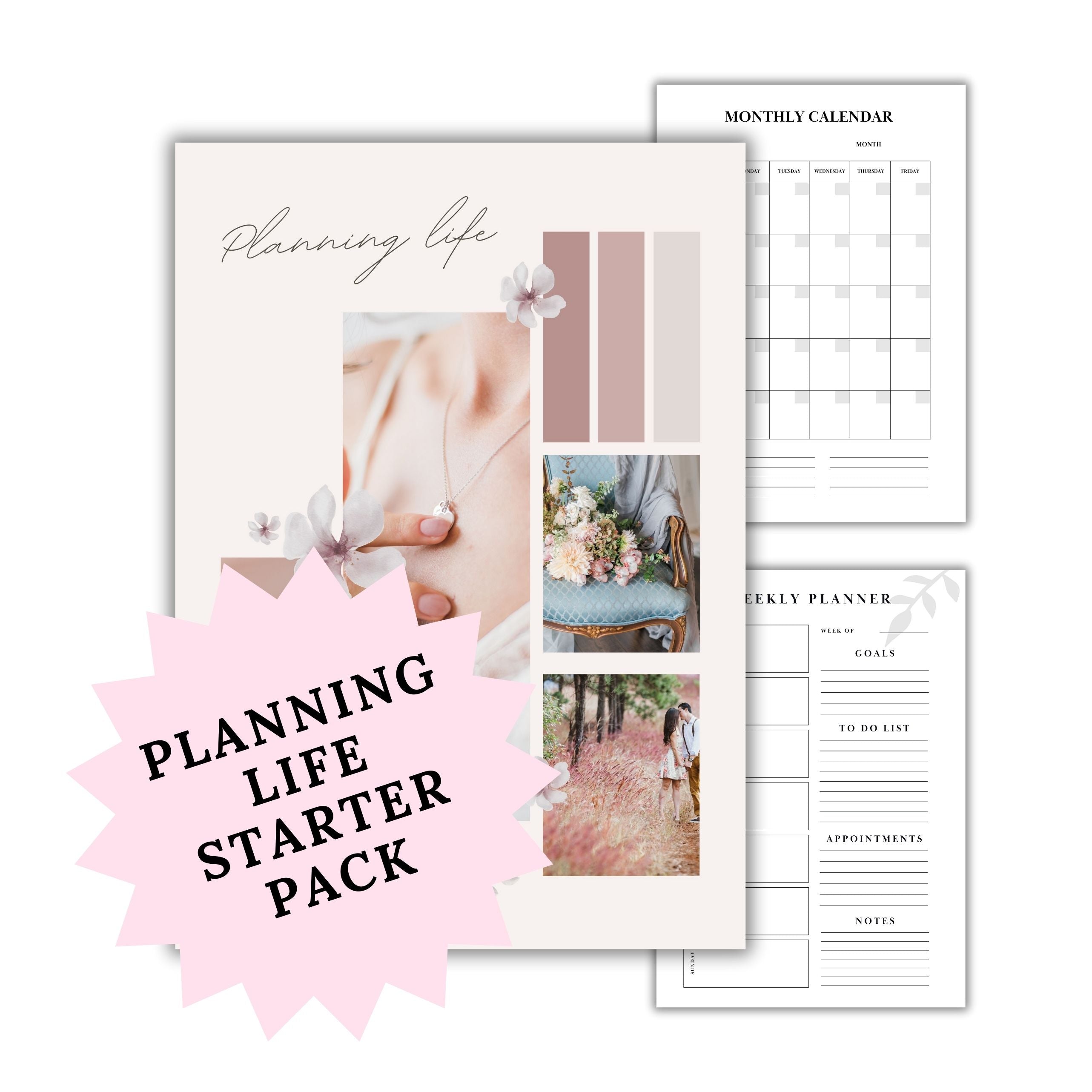 Planning Life Starter Pack Digital Download