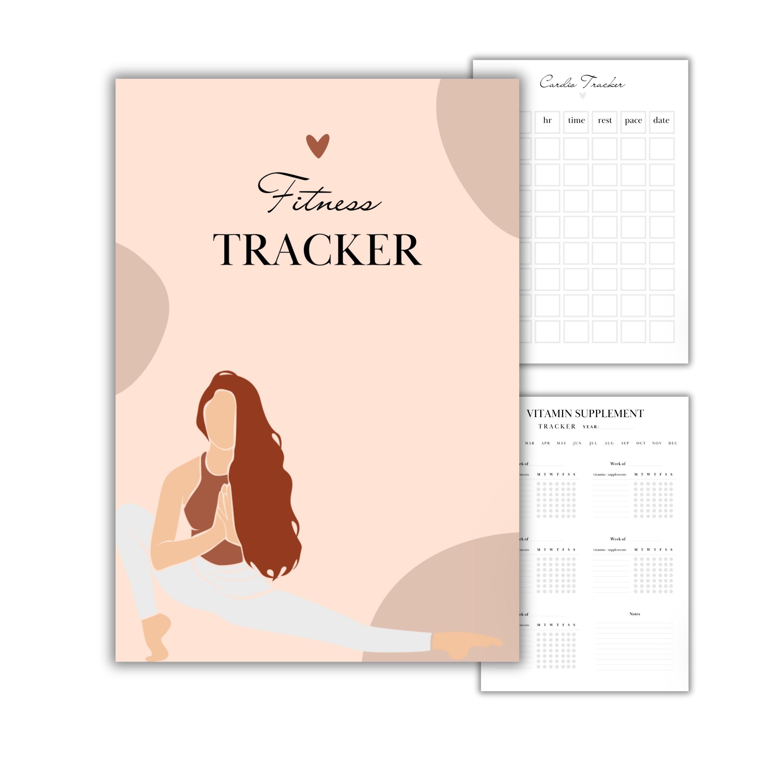 Fitness Tracker Booklet Digital Download