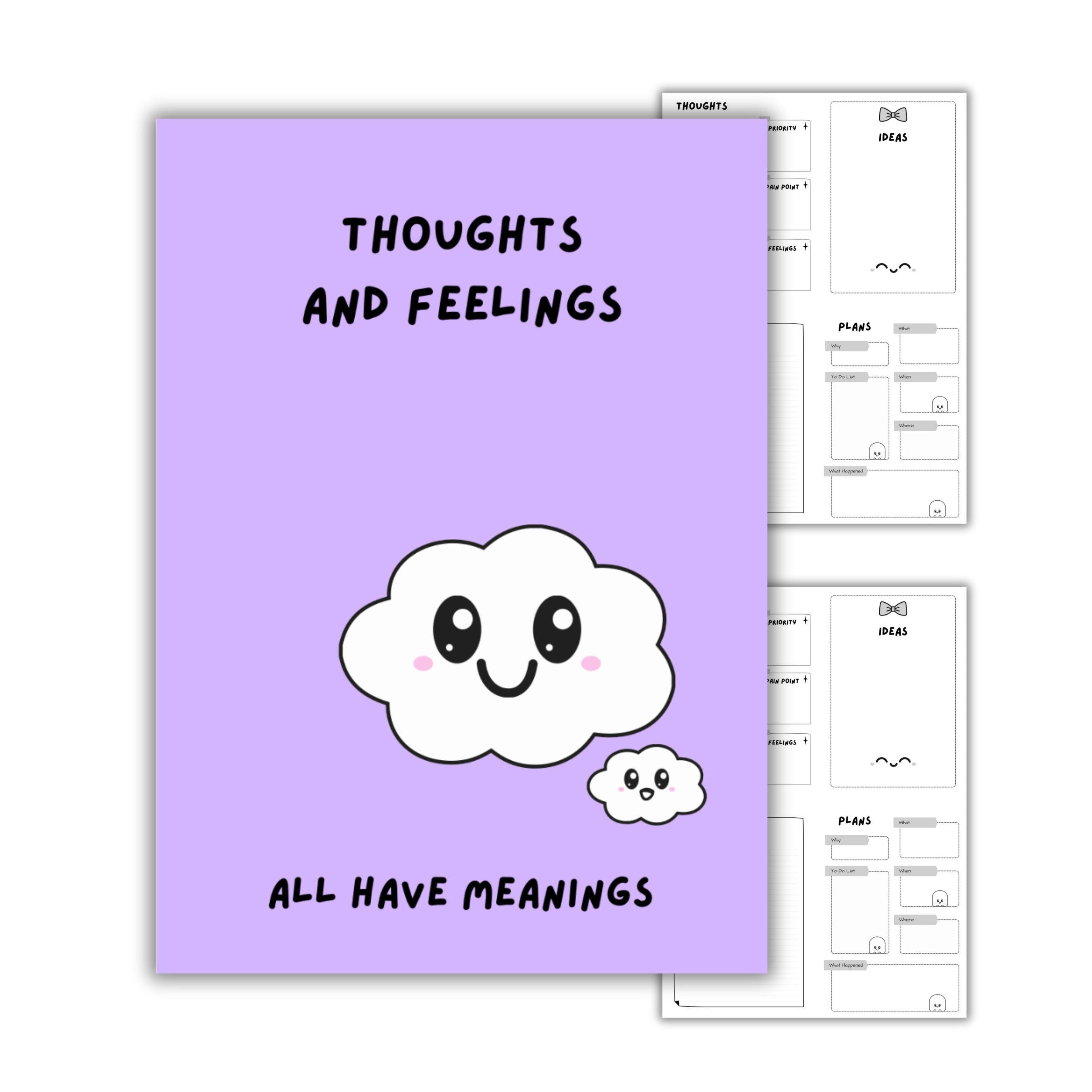 Thoughts and Feelings Booklet Digital Download