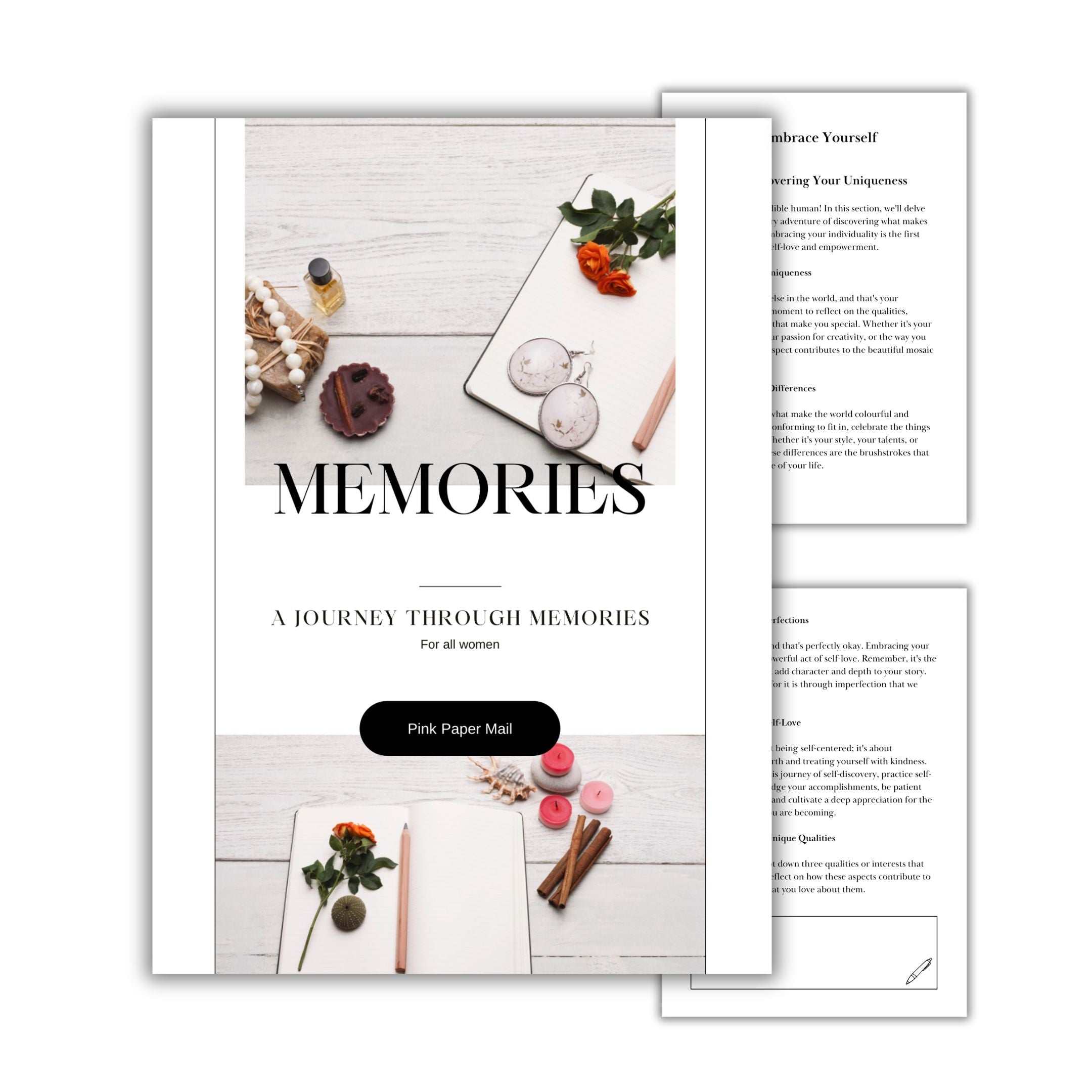 Mum Memories Workbook Digital Download