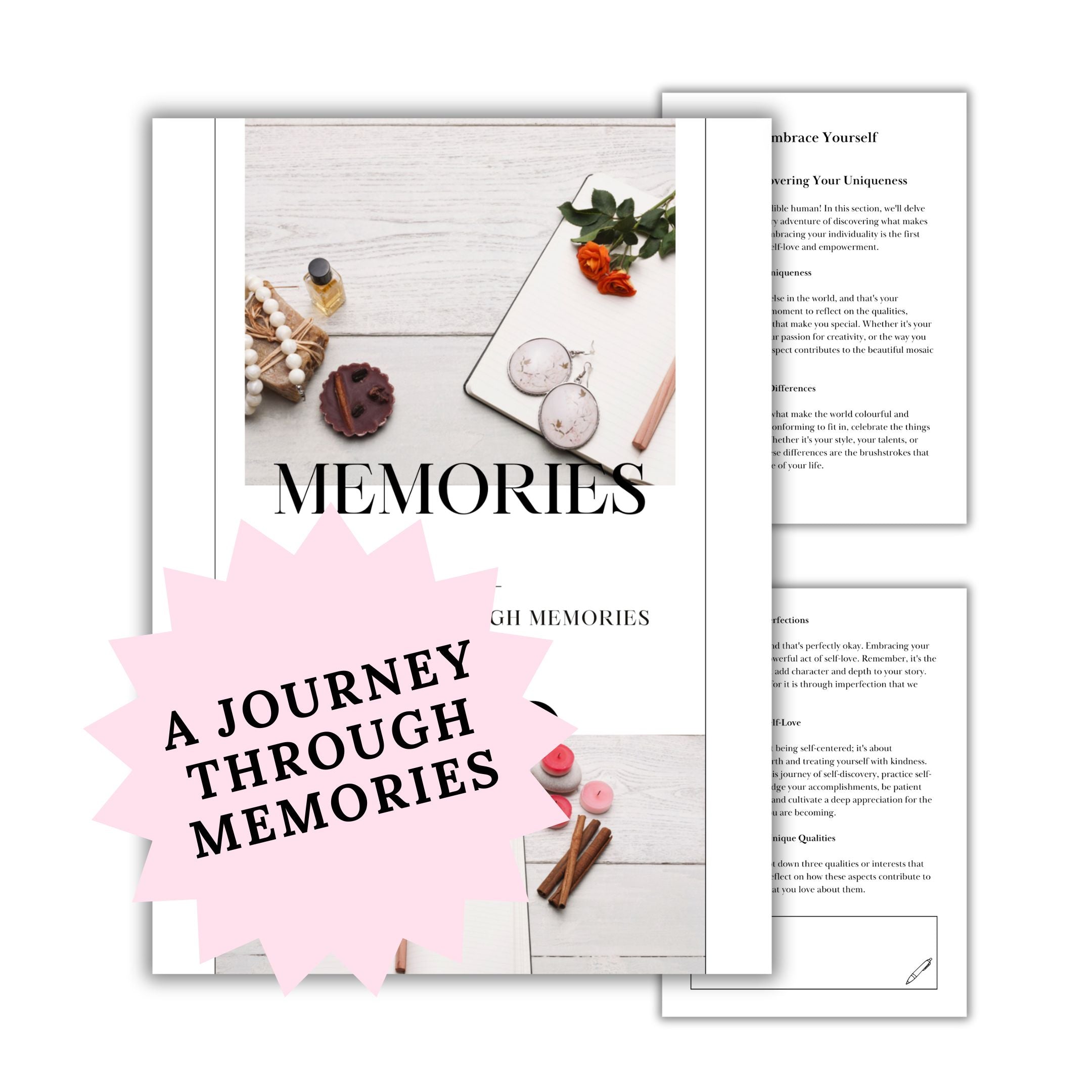 Mum Memories Workbook Digital Download