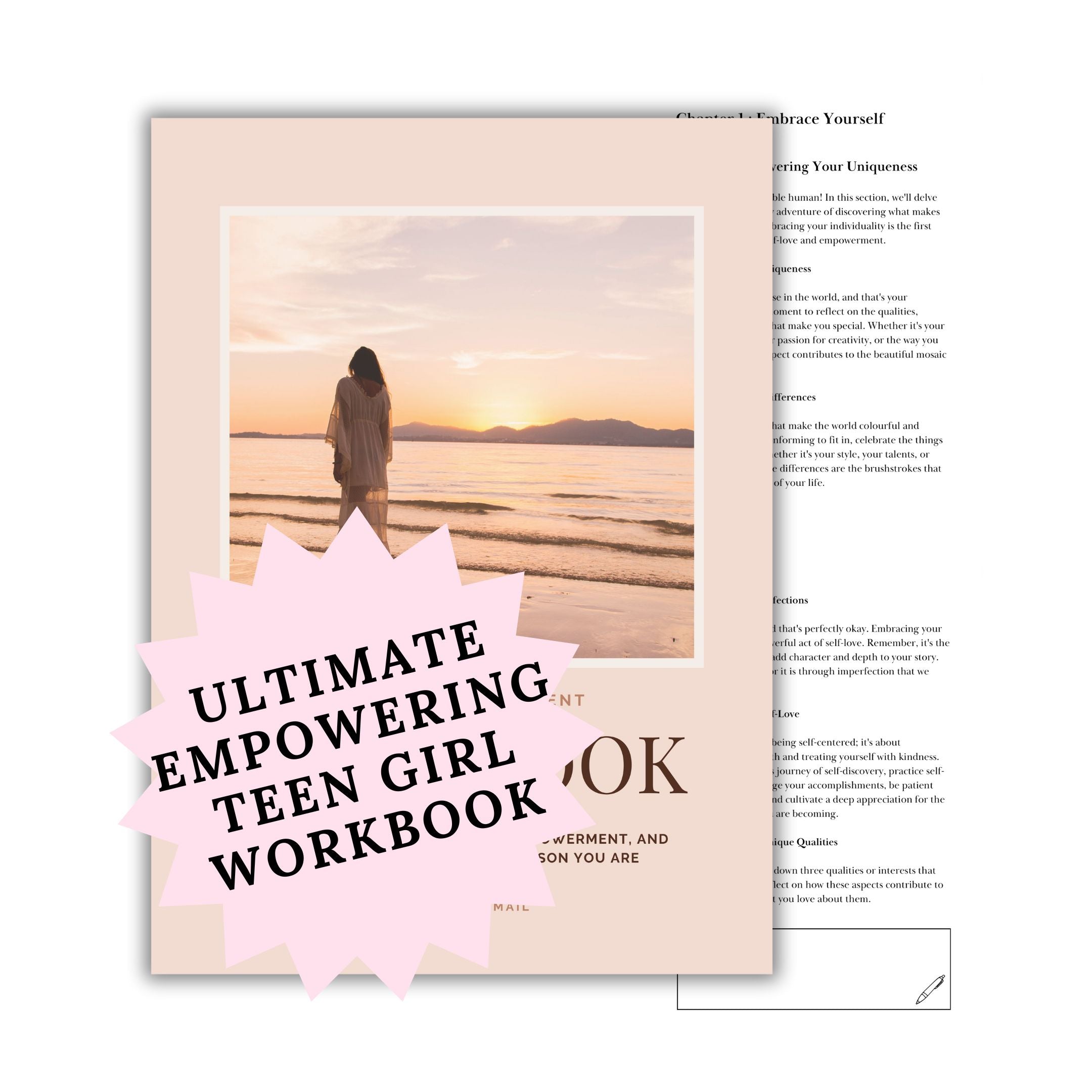 Empower Her Workbook: A Guided Journey To Unleashing Your Strength and Authenticity Digital Download