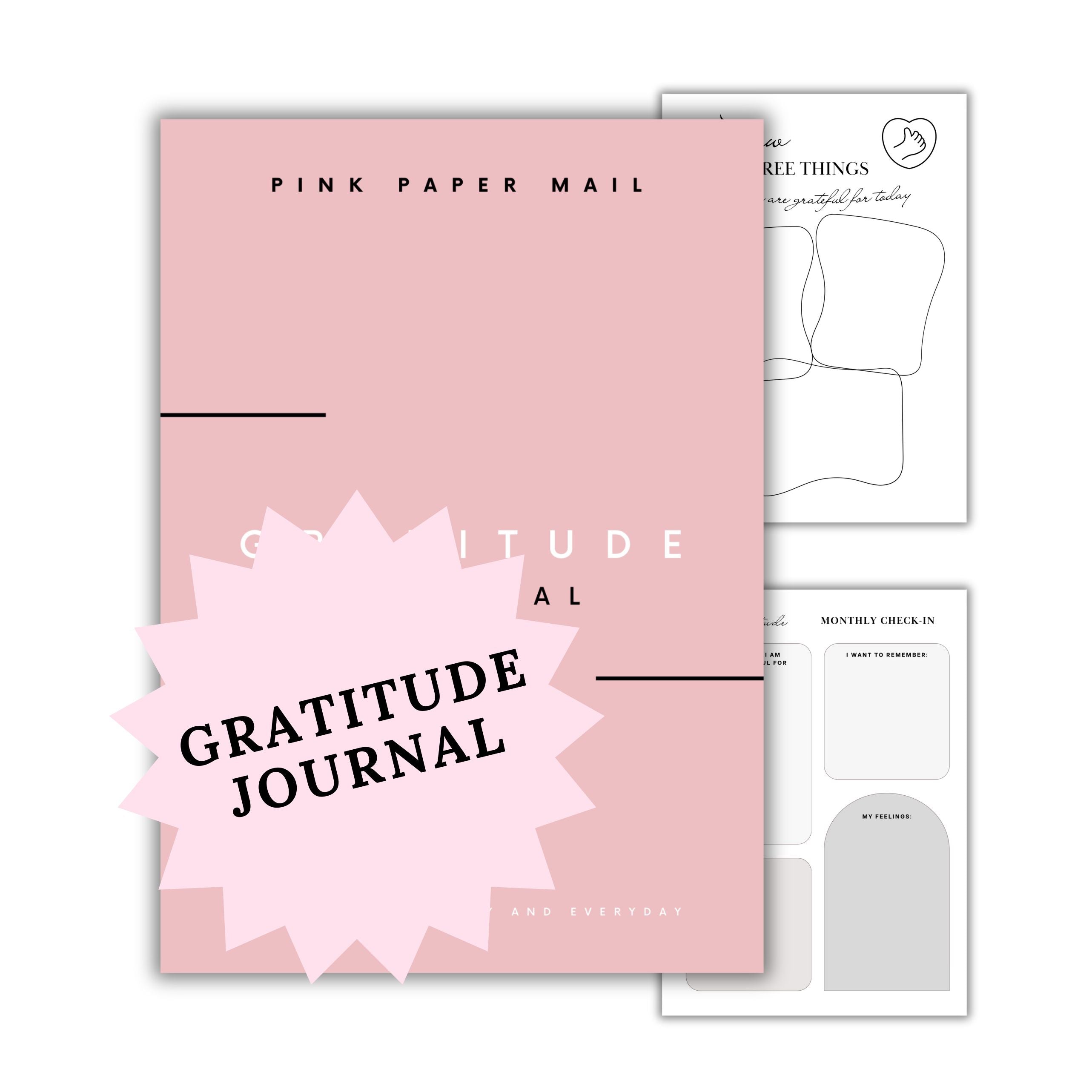 Gratitude Workbook Digital Download