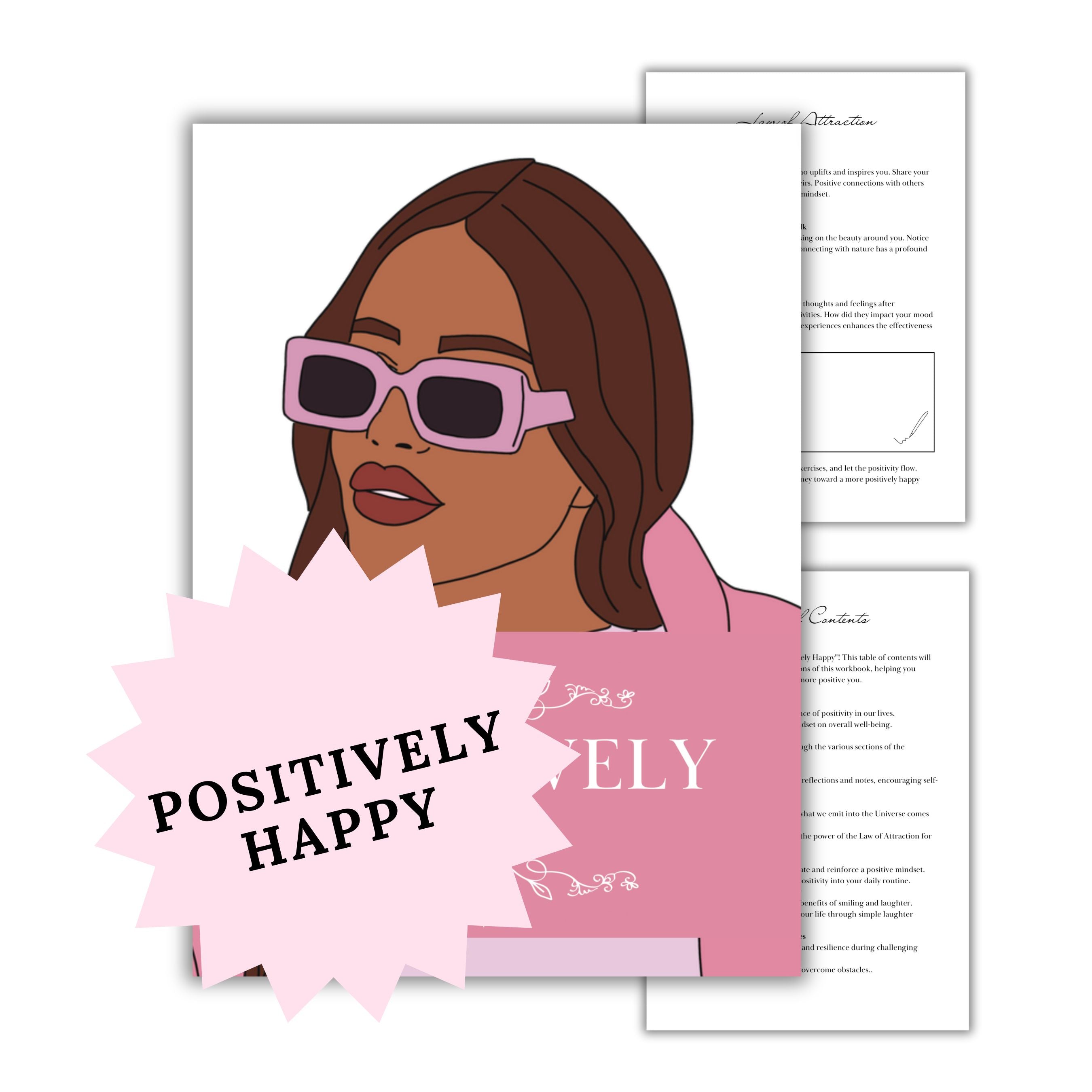 Positively Happy Workbook Digital Download