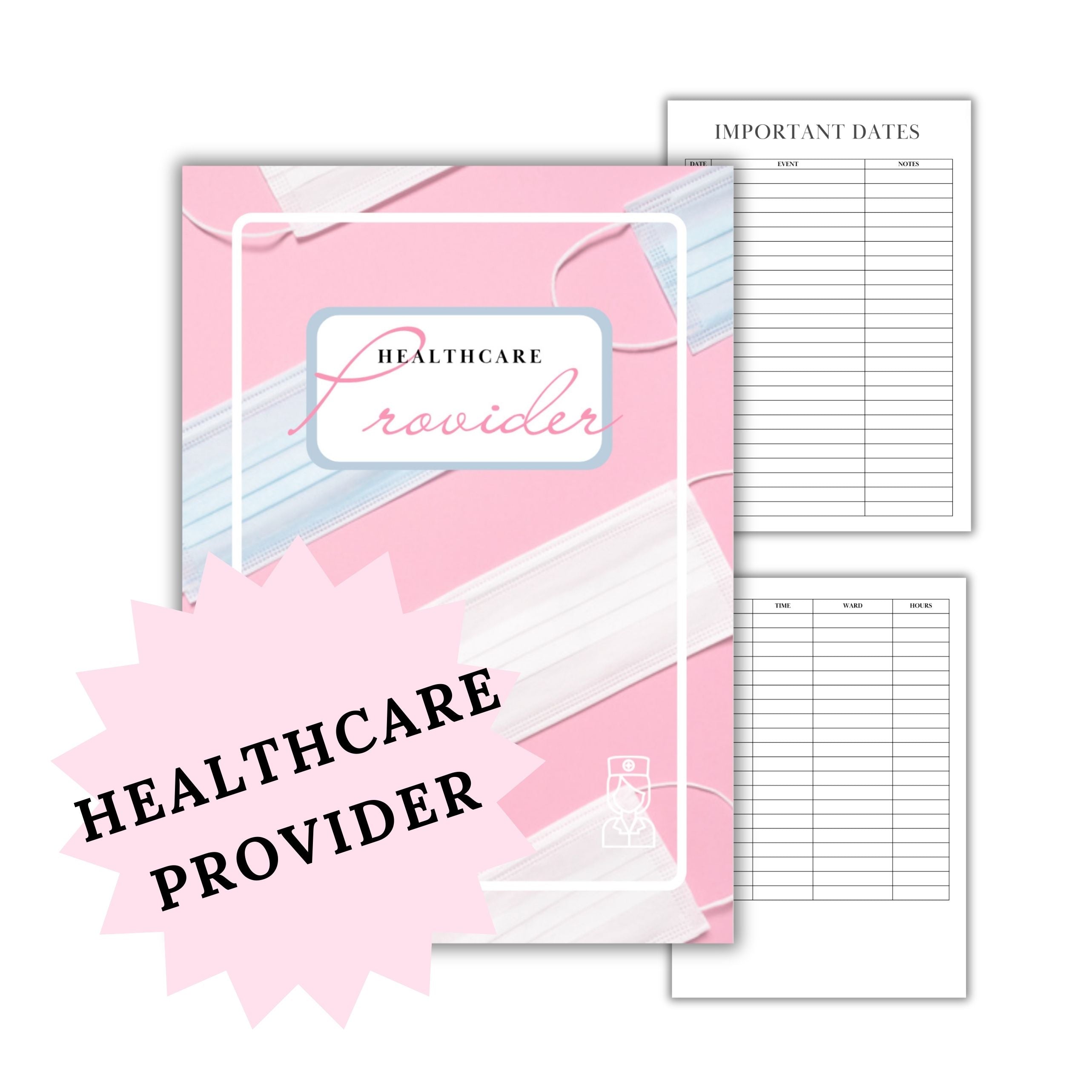 Health Care Provider Workbook Digital Downloads