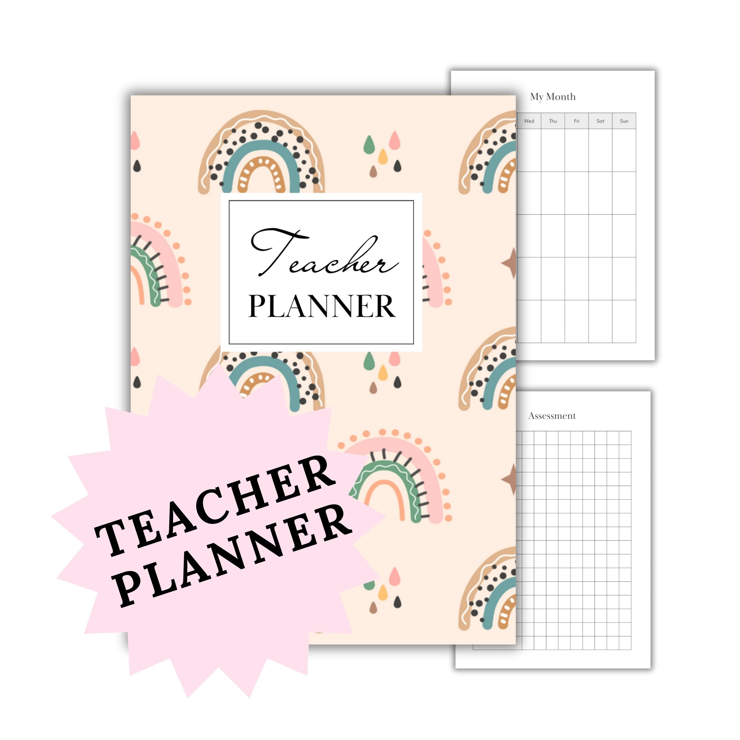 Teacher Planner Digital Download