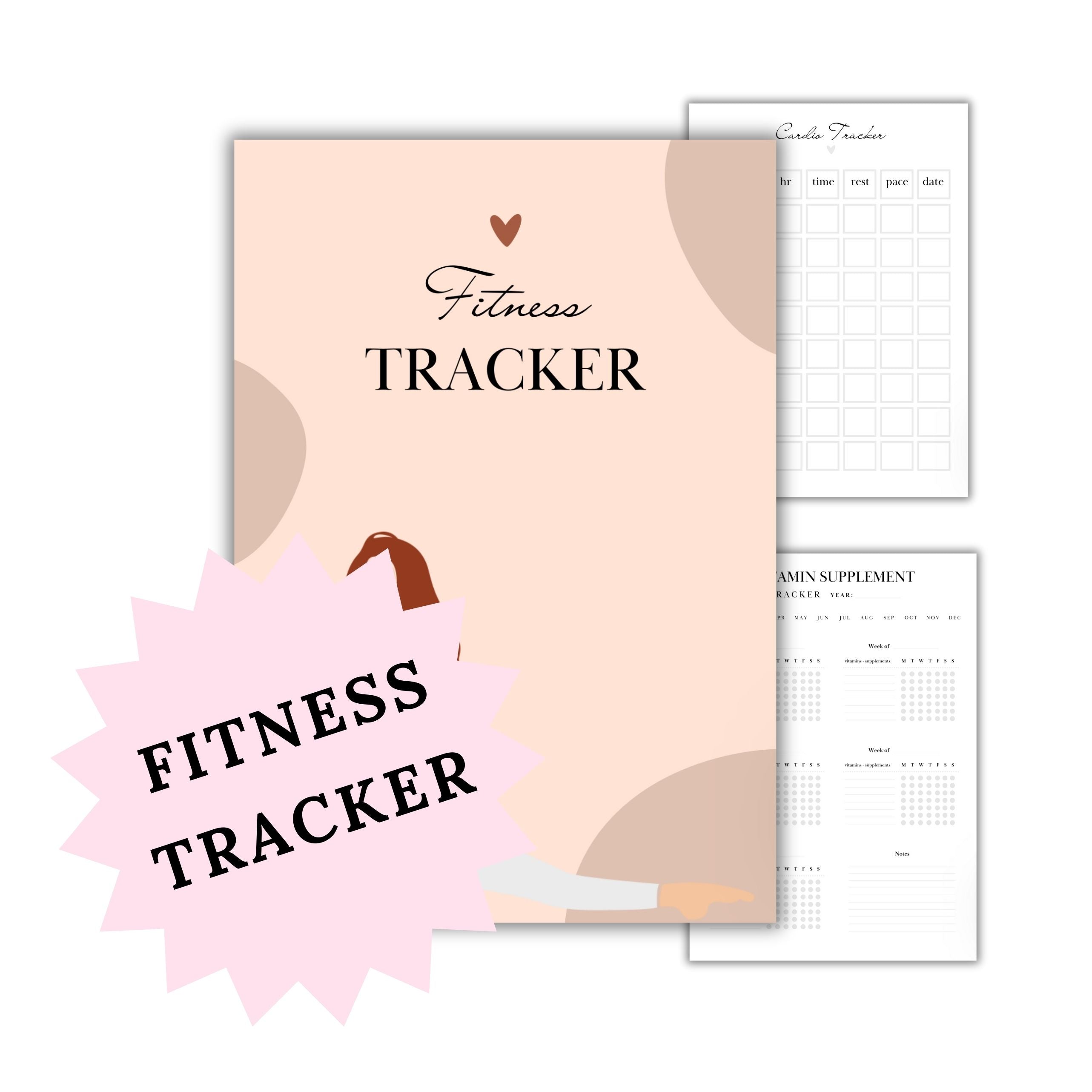 Fitness Tracker Booklet Digital Download