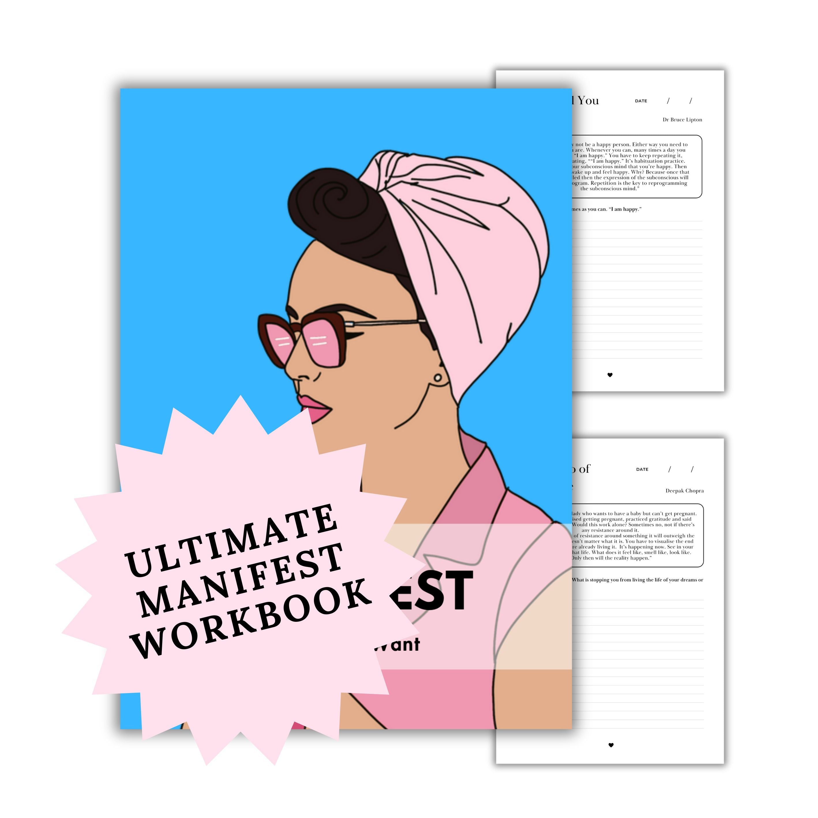 Ultimate Manifestation Techniques Workbook Digital Download