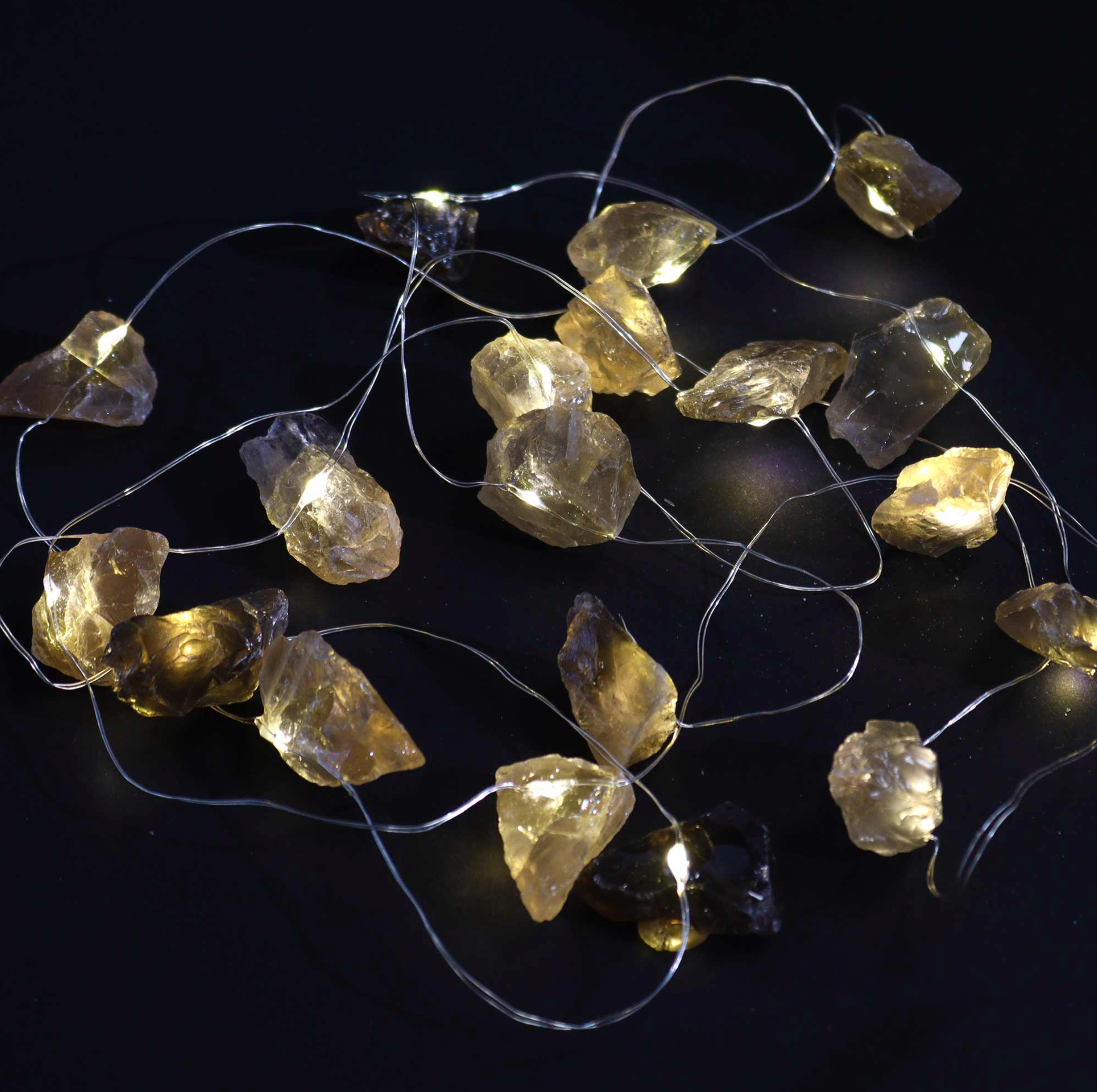 Smoky Citrine - Gemstone Enchantment Lights