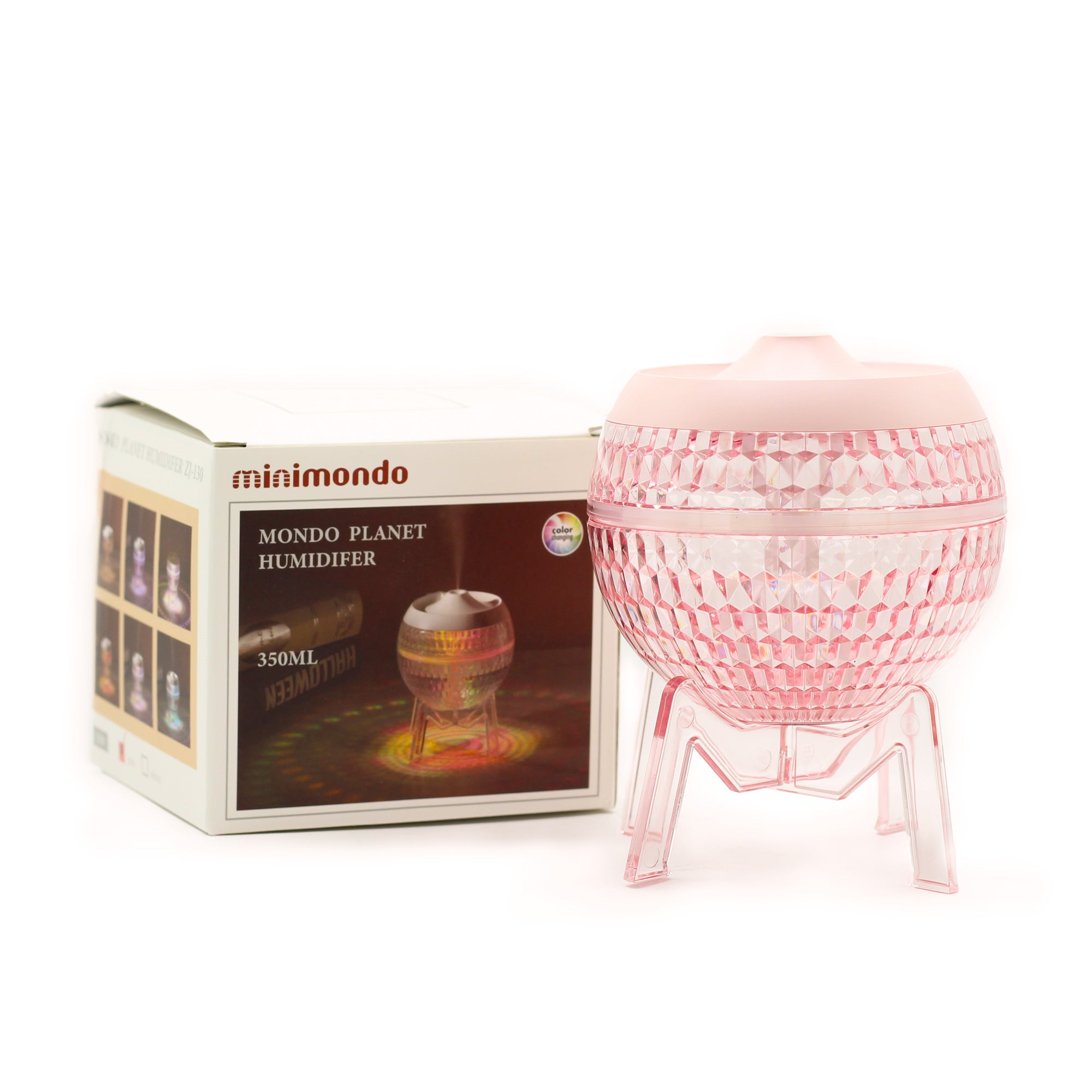 Pink Humidifier Mondo Planet - USB