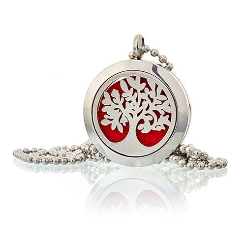 Tree of Life - Aromatherapy Diffuser Necklace 25mm