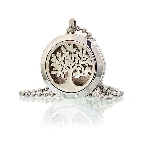 Tree of Life - Aromatherapy Diffuser Necklace 25mm