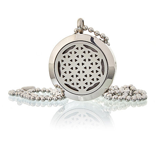 Flower of Life - Aromatherapy Diffuser Necklace 25mm