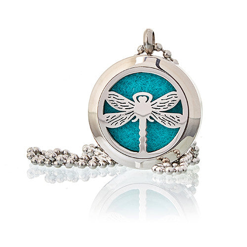 Dragonfly - Aromatherapy Diffuser Necklace 25mm