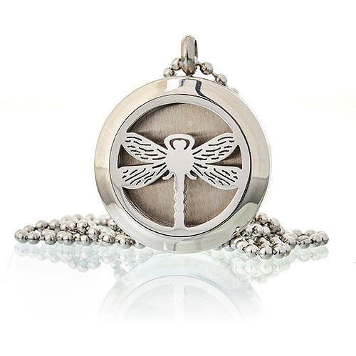 Dragonfly - Aromatherapy Diffuser Necklace 25mm