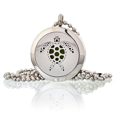 Turtle - Aromatherapy Diffuser Necklace 25mm