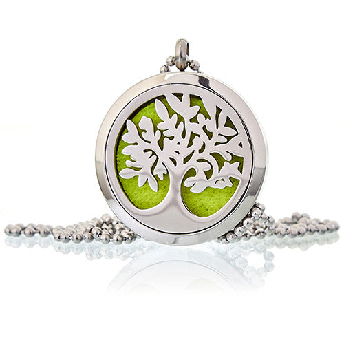 Tree of Life - Aromatherapy Diffuser Necklace 30mm