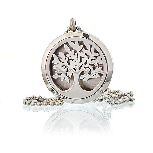 Tree of Life - Aromatherapy Diffuser Necklace 30mm