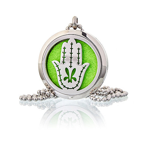 Hand of Fatima - Aromatherapy Diffuser Necklace 30mm