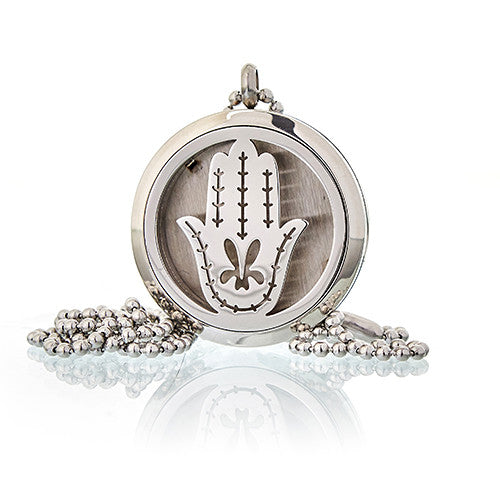 Hand of Fatima - Aromatherapy Diffuser Necklace 30mm