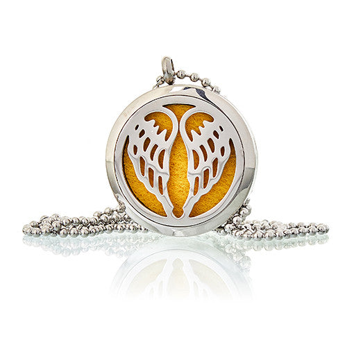 Angel Wings - Aromatherapy Diffuser Necklace 30mm