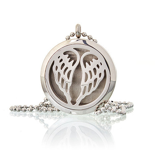 Angel Wings - Aromatherapy Diffuser Necklace 30mm