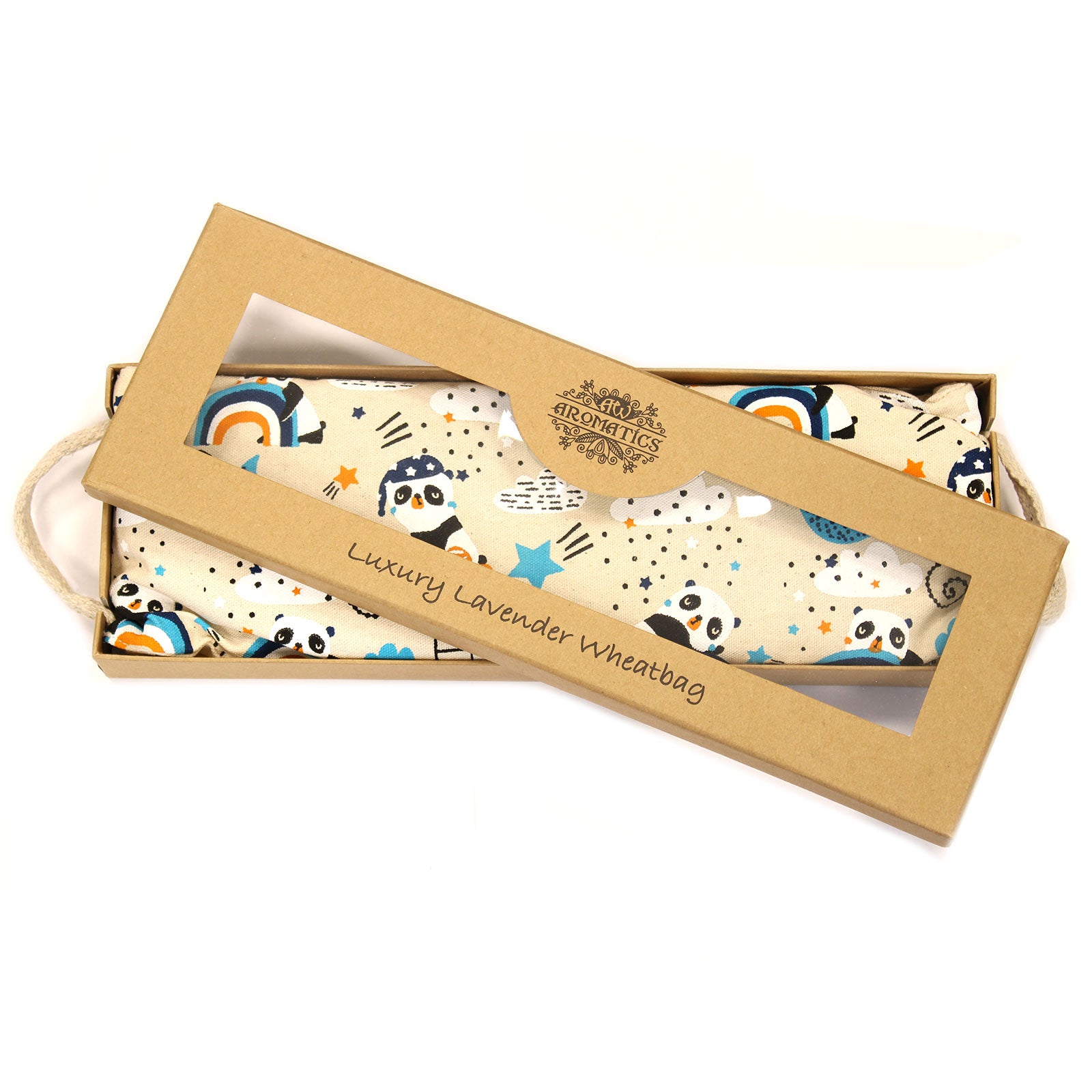 Sleepy Panda - Luxury Lavender Wheat Bag in Gift Box