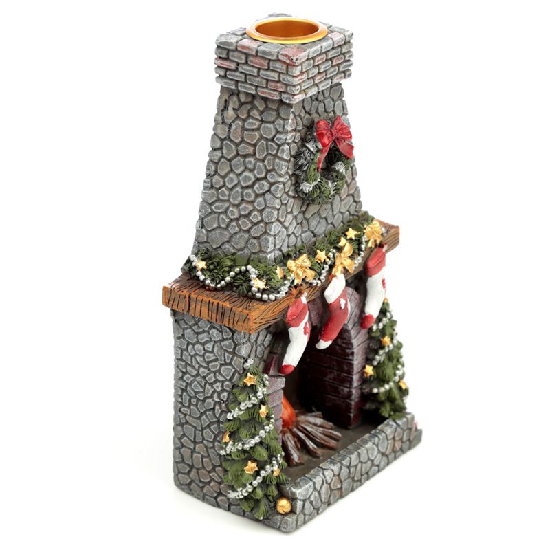 Christmas Fireplace - BackFlow Incense Burner