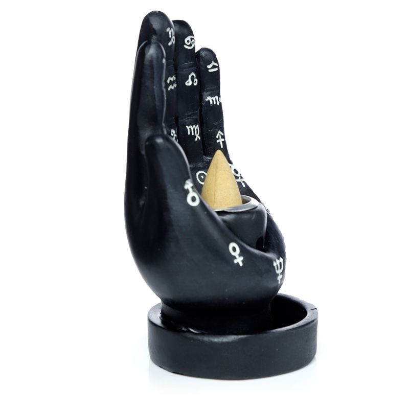 Mantric Hand/Tarot Hand Palm - BackFlow Incense Burner