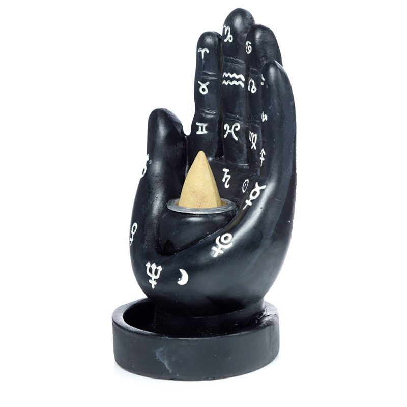 Mantric Hand/Tarot Hand Palm - BackFlow Incense Burner