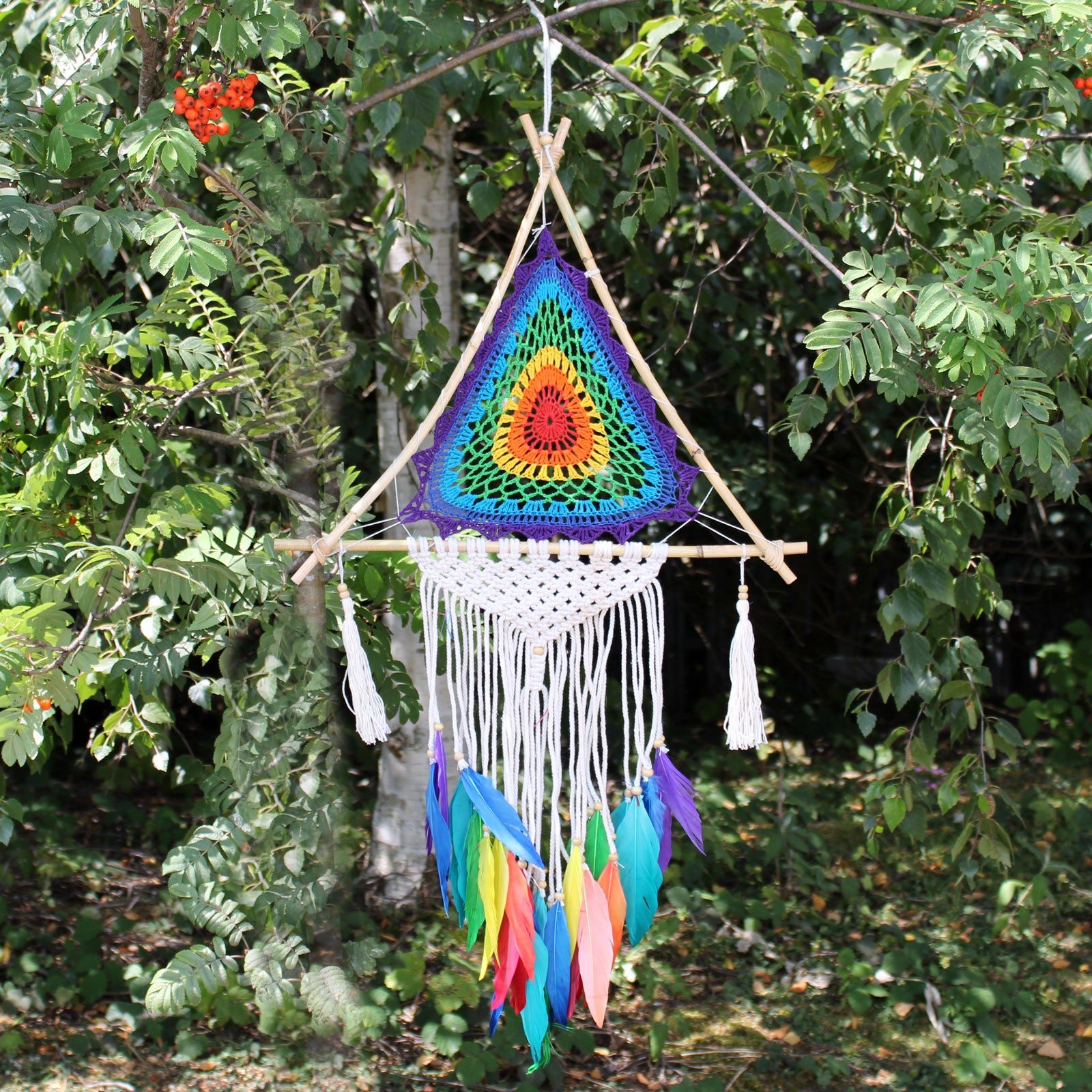 Large Multi Pryamid - Bali Dream Catchers