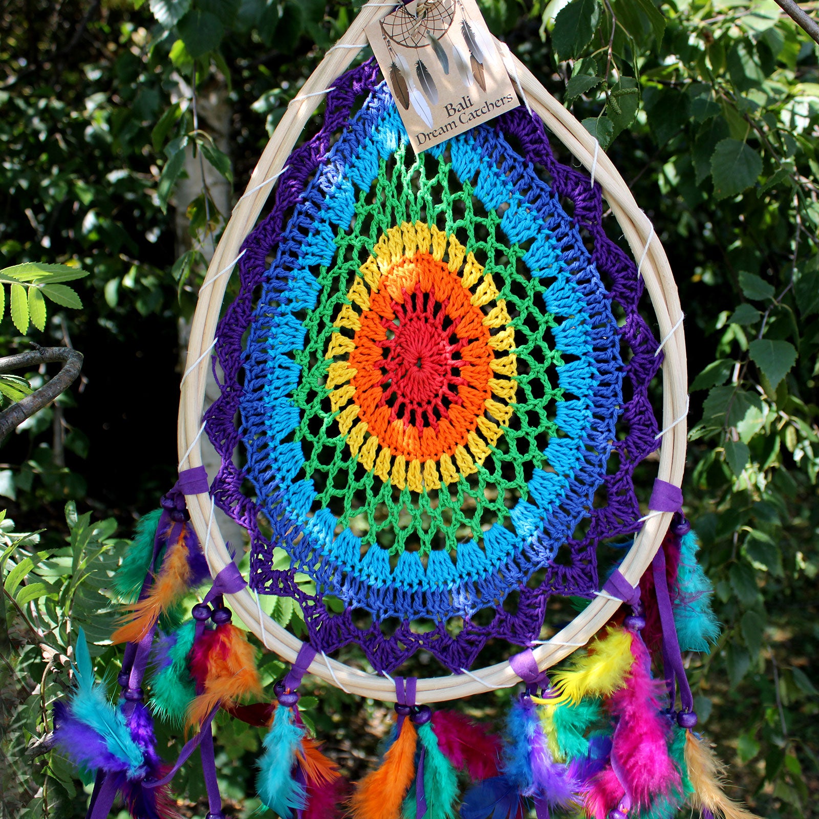 Large Multi Teardrop - Bali Dream Catchers