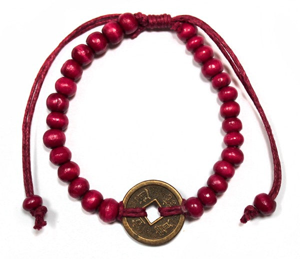 Red Good Luck Feng-Shui Bracelet