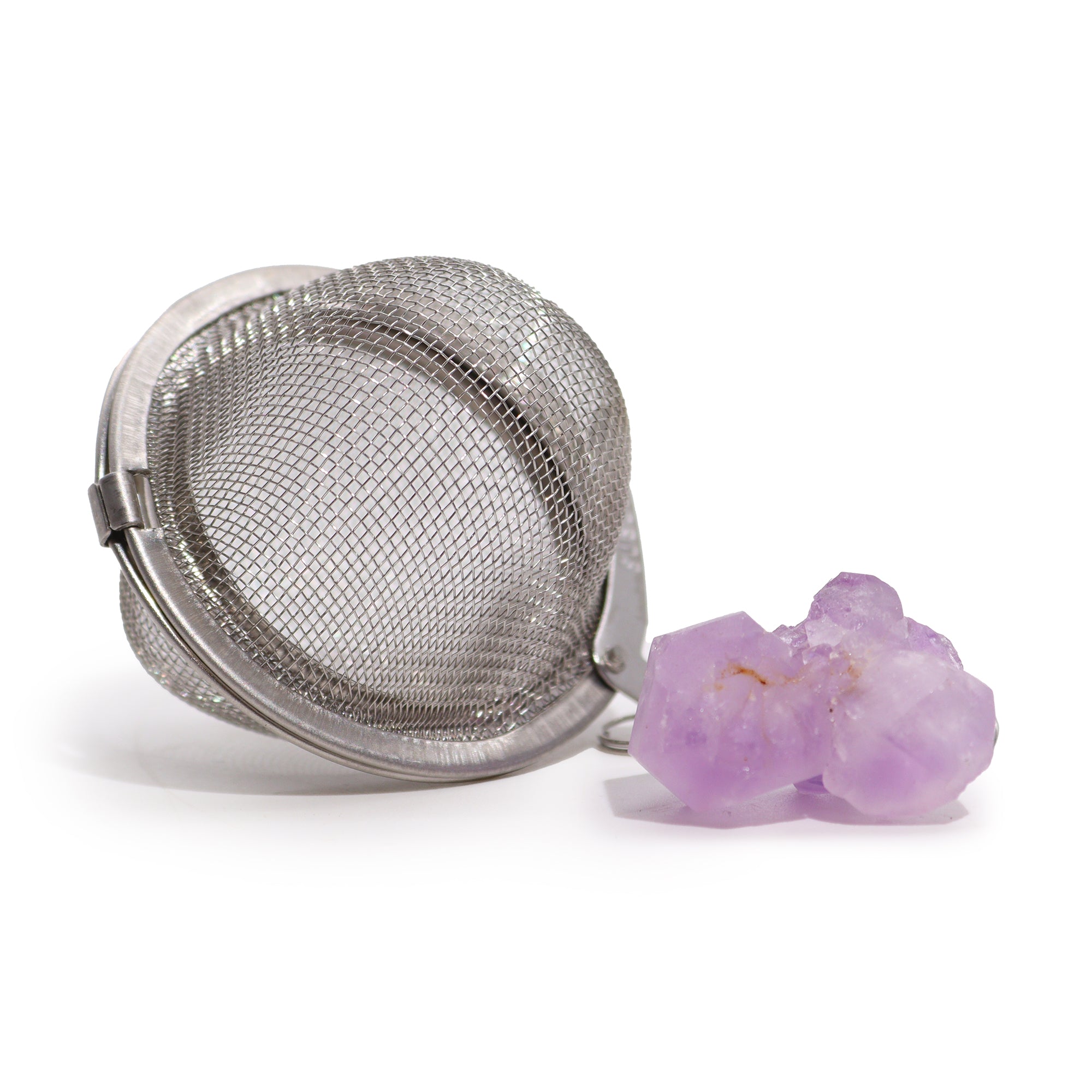 Amethyst Cluster - Raw Crystal Tea Strainer