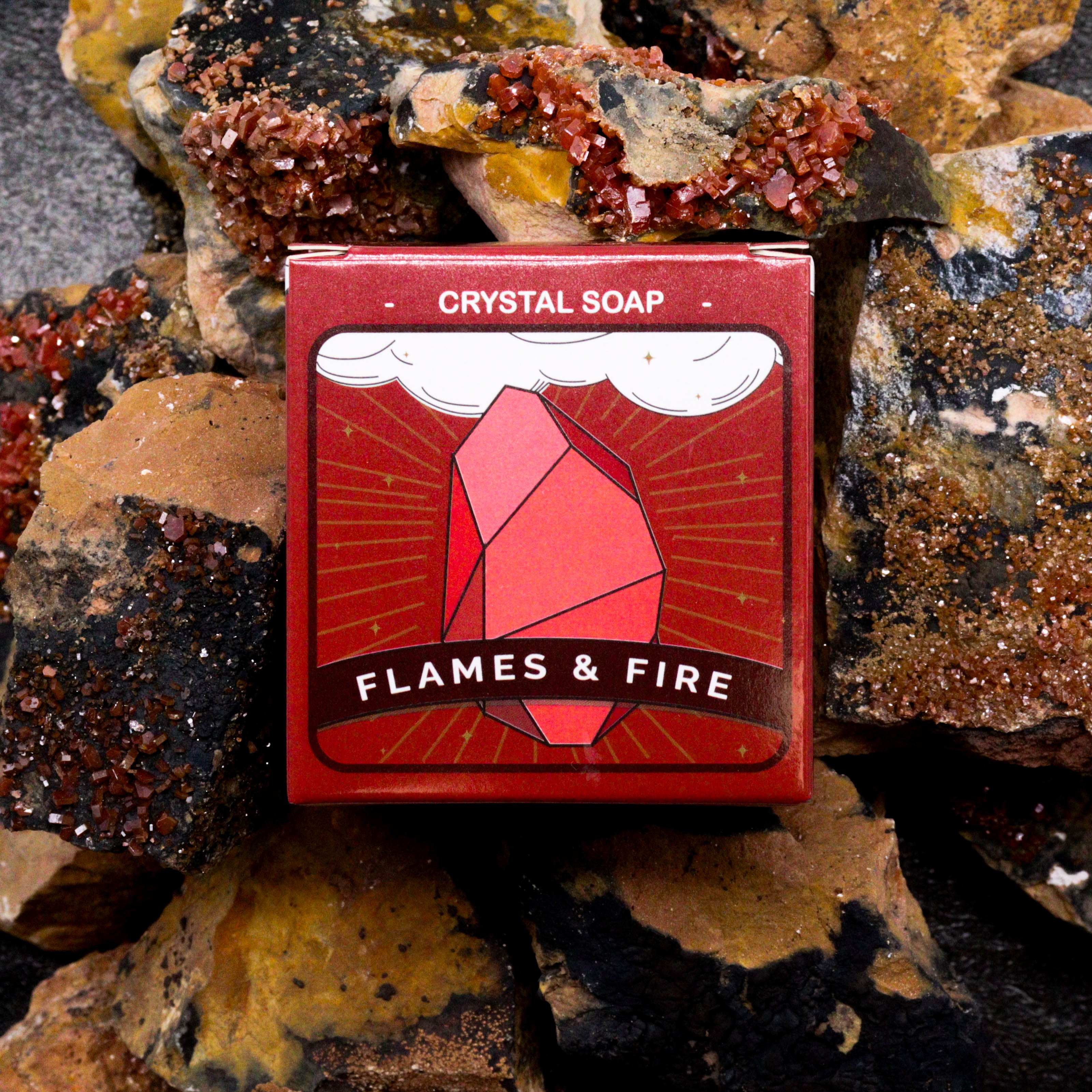 Fire - Crystal Elemental Soap