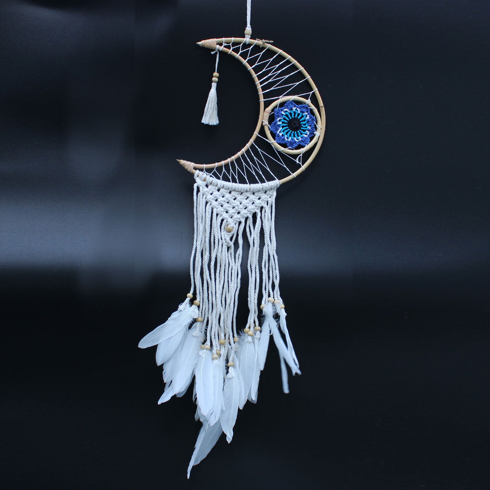 Macrame Moon - Protection Dream Catcher