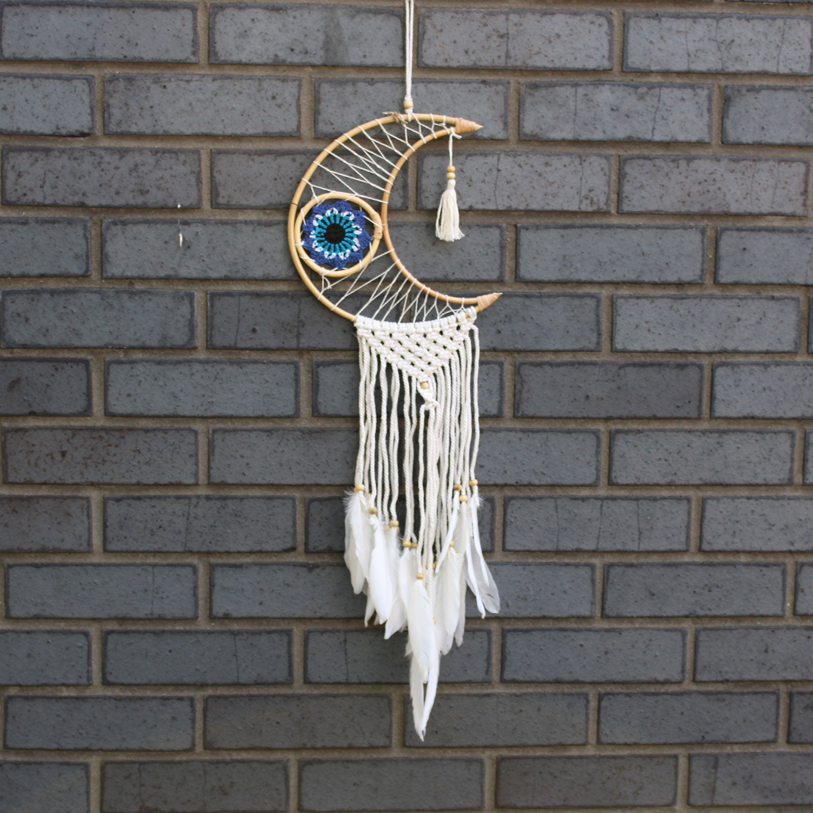 Macrame Moon - Protection Dream Catcher