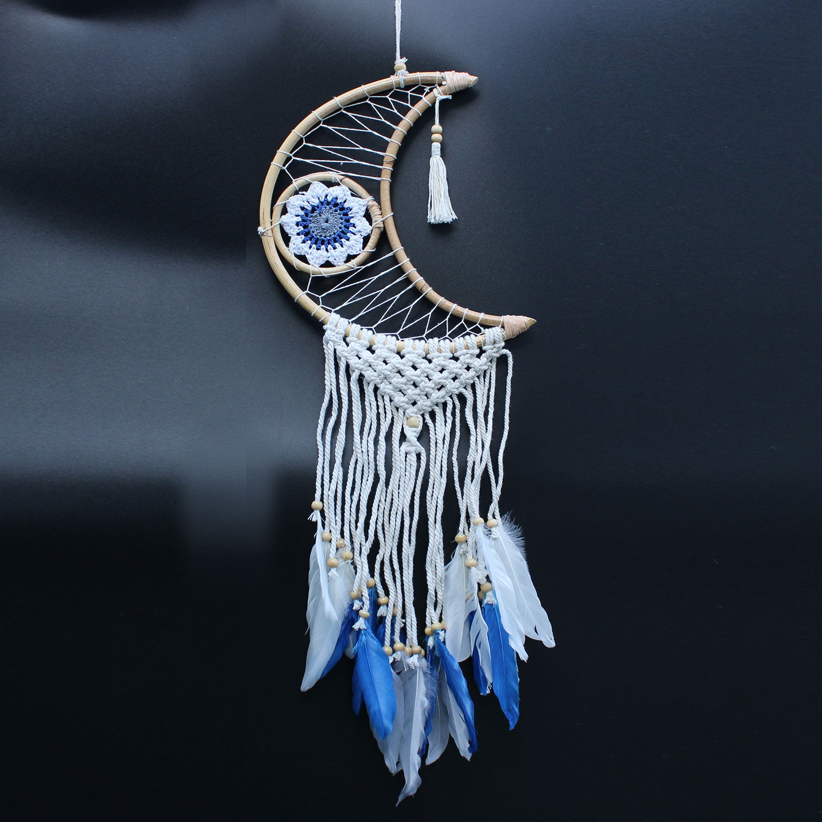 Macrame Moon - Protection Dream Catcher