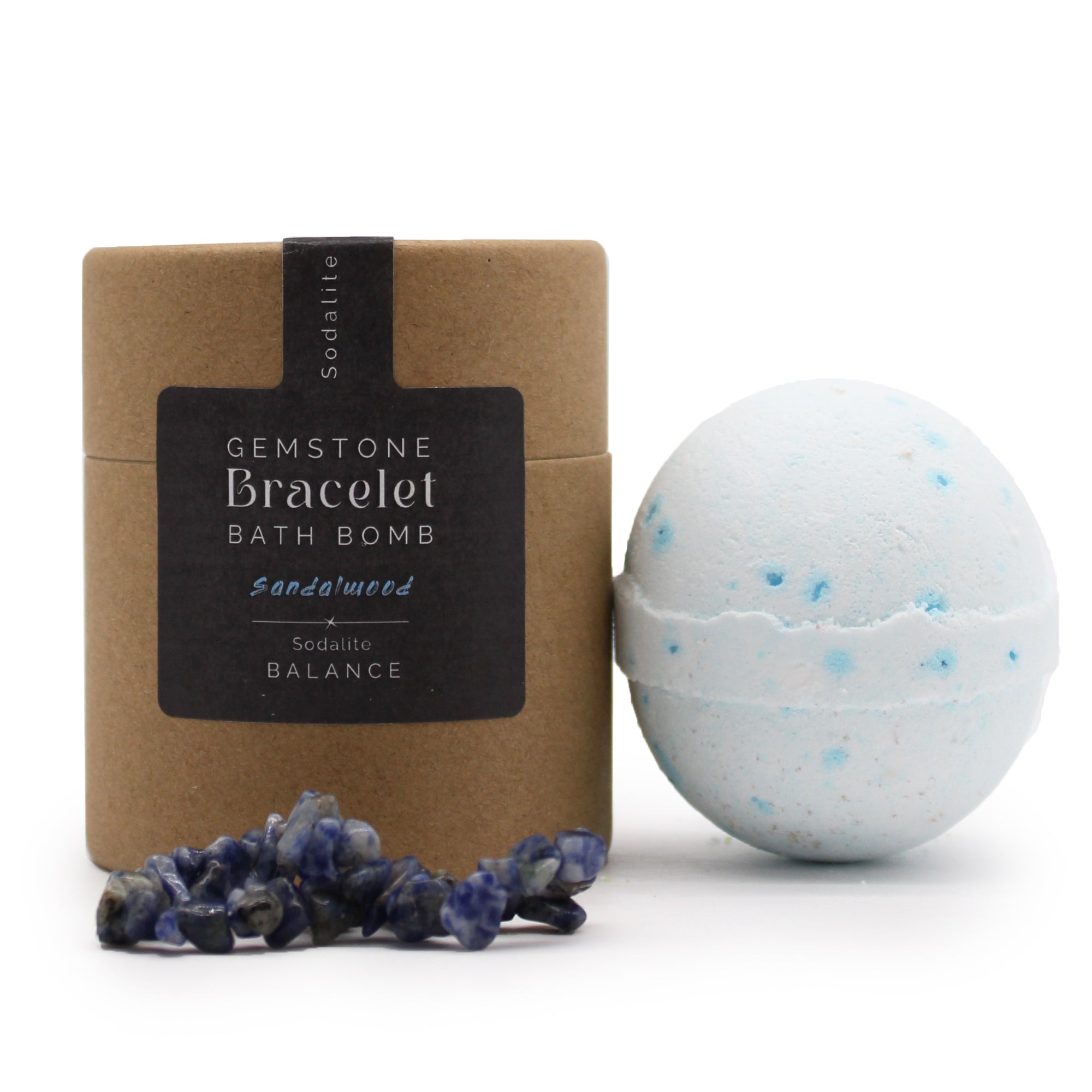 Sodalite Crystal Jewellery Bath Bomb