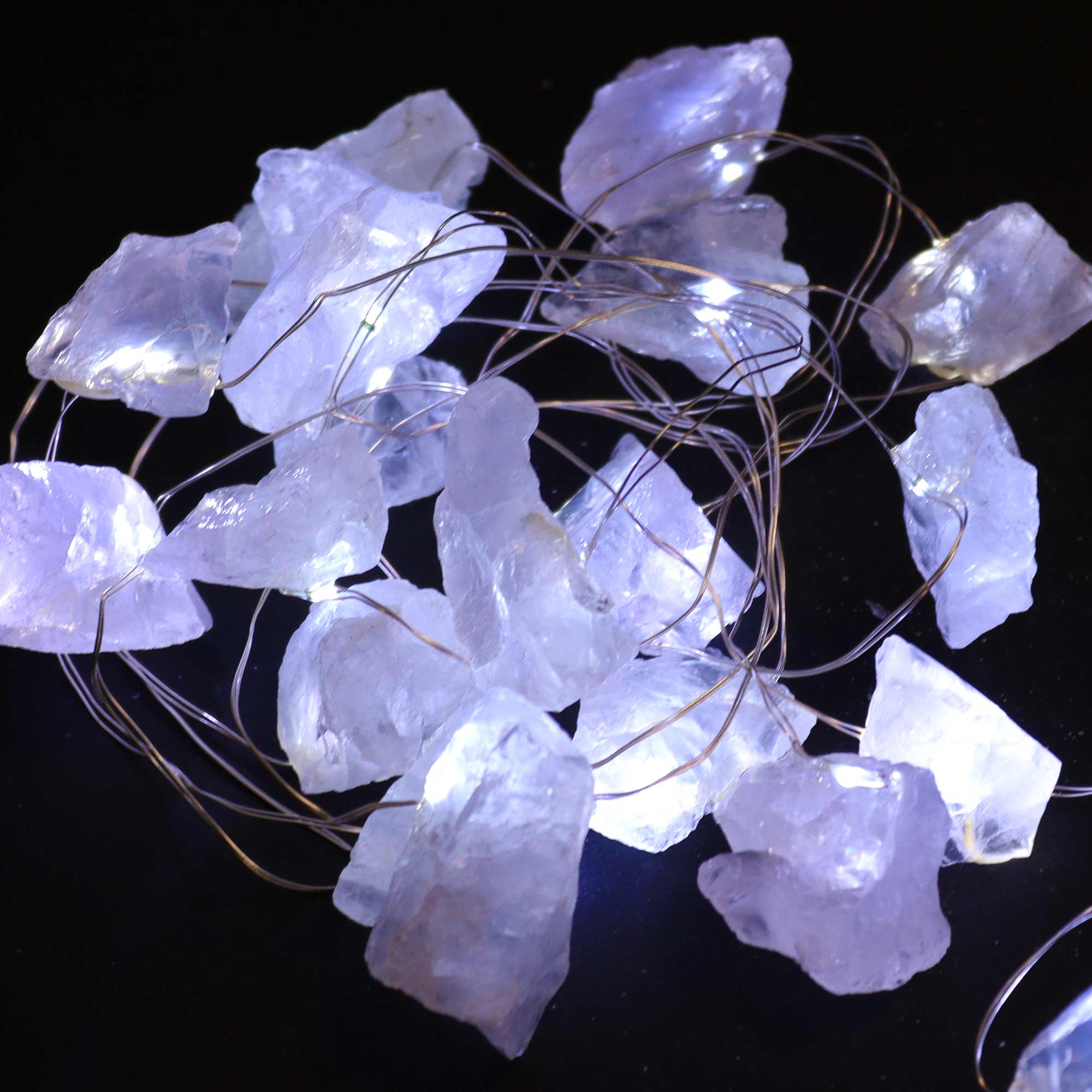 Rock Quartz - Gemstone Enchantment Lights