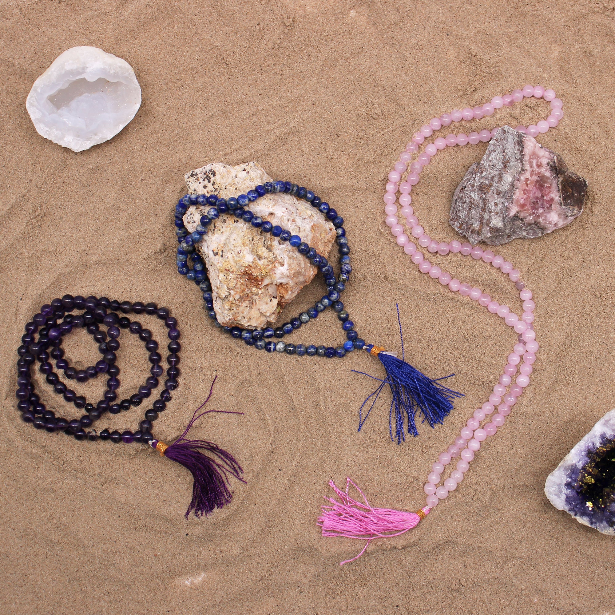 Rose Quartz - 108 Bead Mala