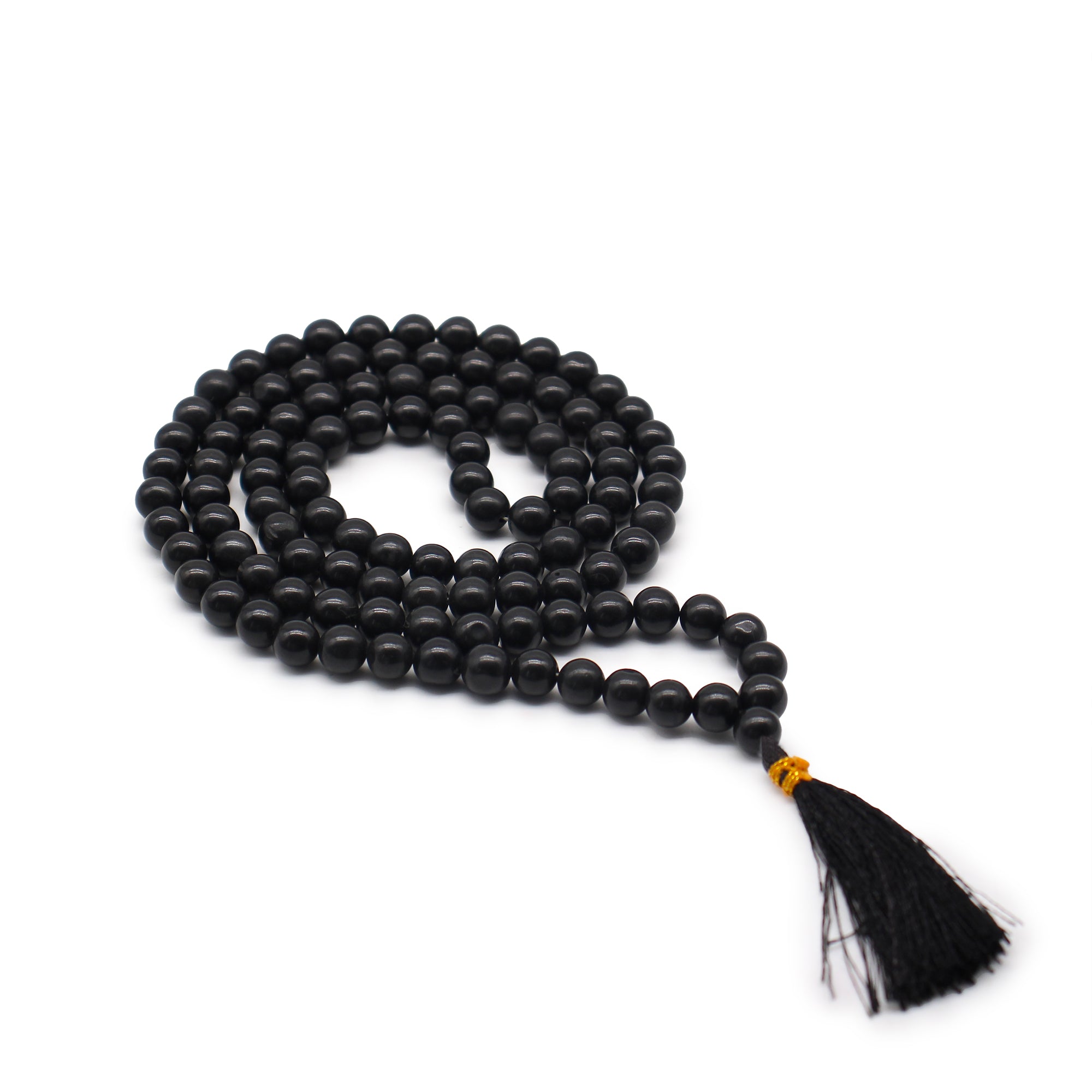 Black Agate - 108 Bead Mala