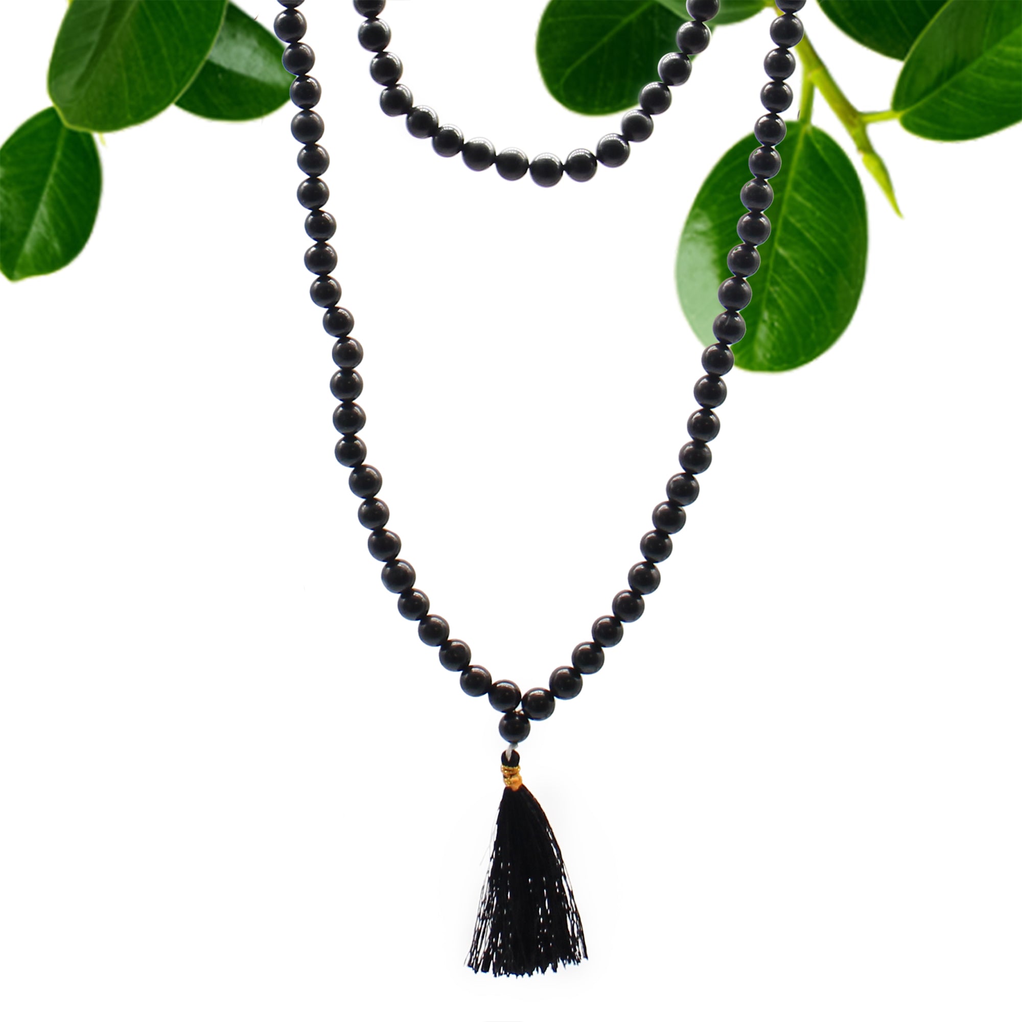 Black Agate - 108 Bead Mala