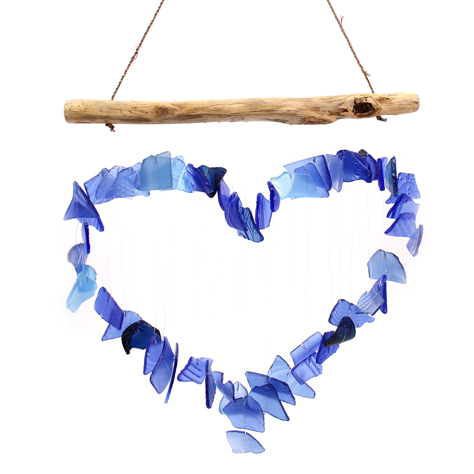 Blue Love Chime - Good Luck Sea Glass