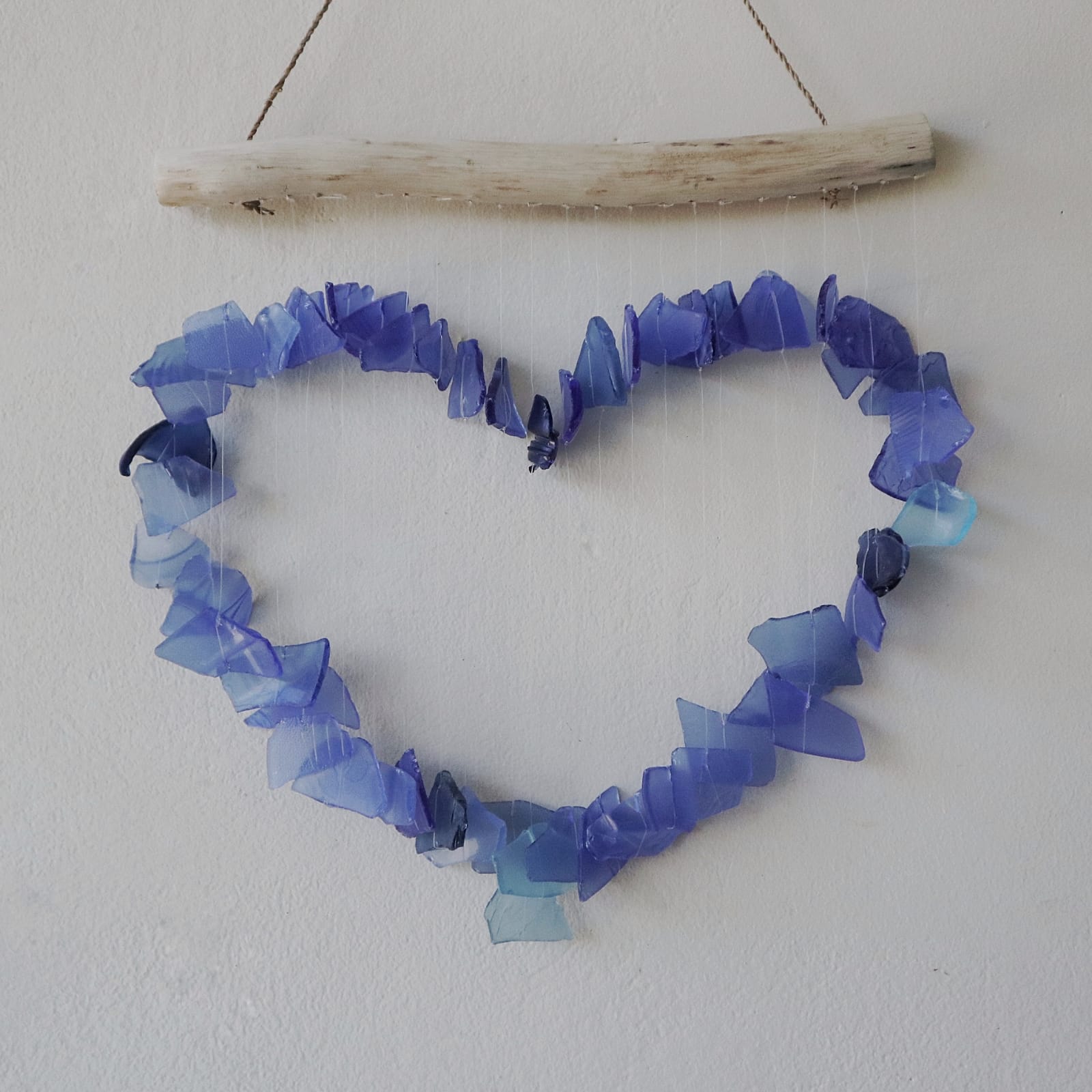 Blue Love Chime - Good Luck Sea Glass