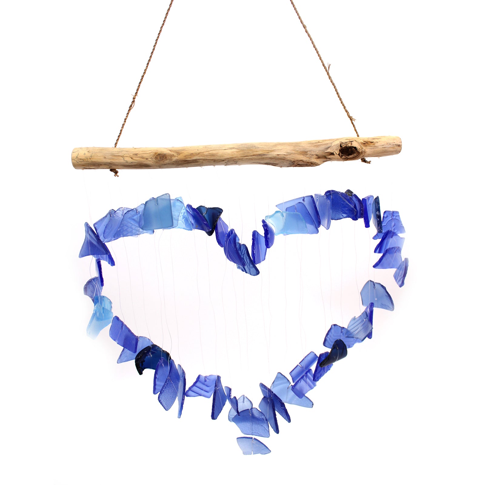 Blue Love Chime - Good Luck Sea Glass