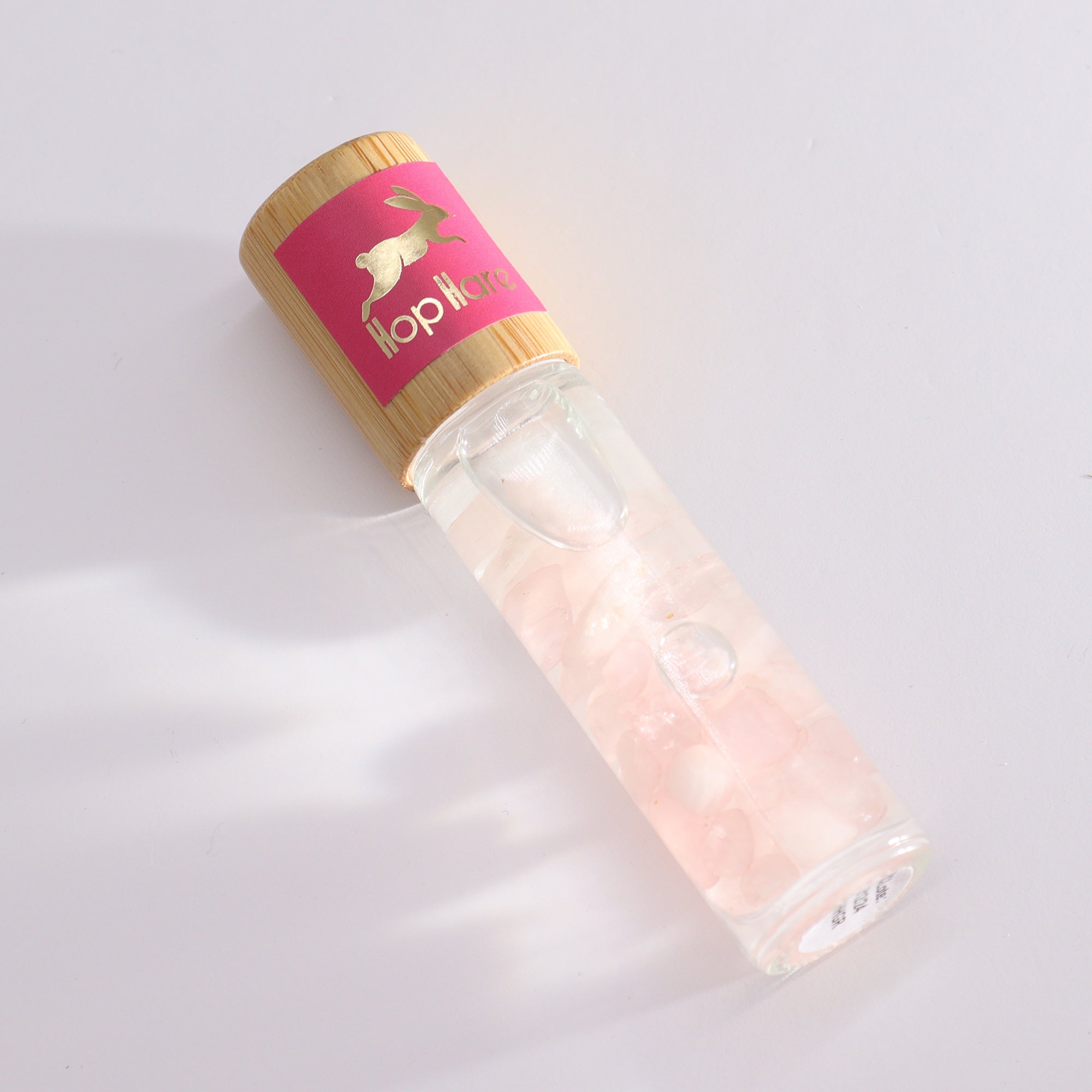 The Lovers - Rose Quartz Hope Hare Essential Oil Crystal Roll On