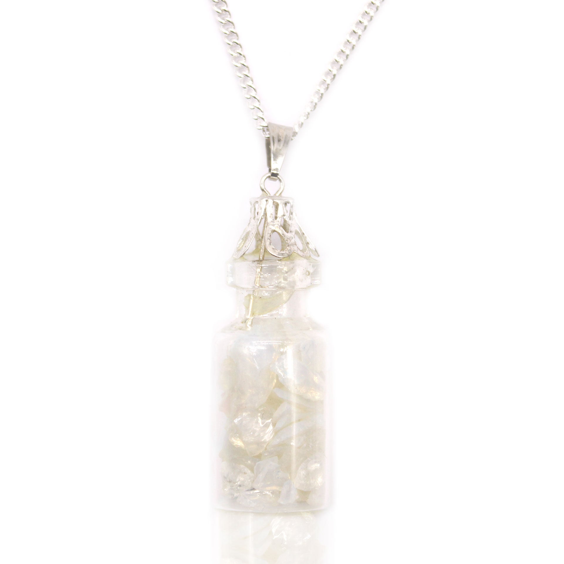 Bottled Opalite - Bottled Gemstones Necklace