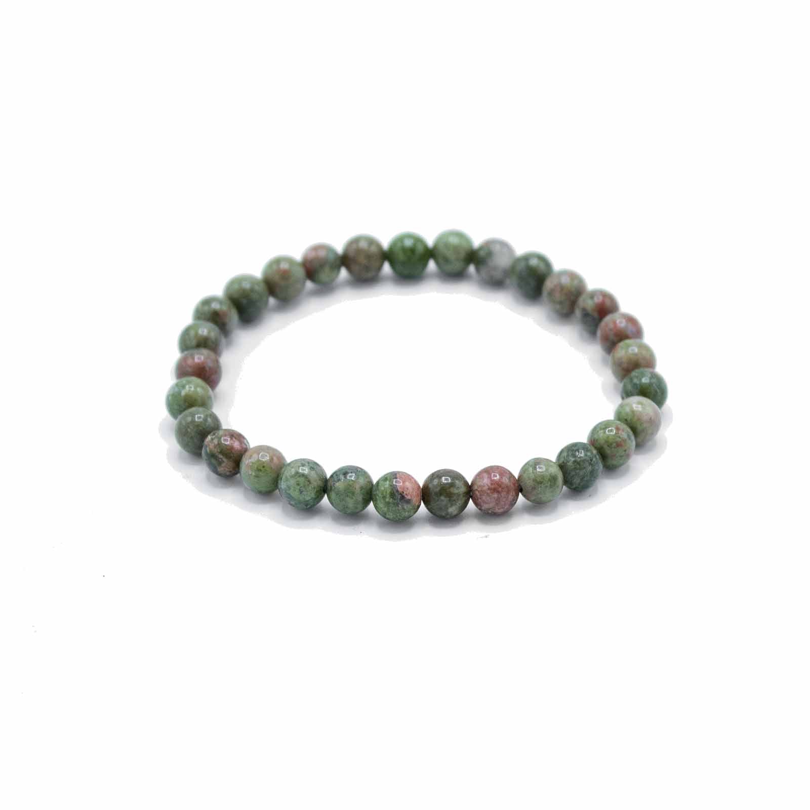 Growth - Green Jasper - Gemstone Manifestation Bracelet